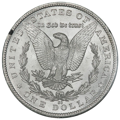 1884-CC Morgan Dollar VAM-5 in GSA, Choice Brilliant Uncirculated, Includes Box/Cert