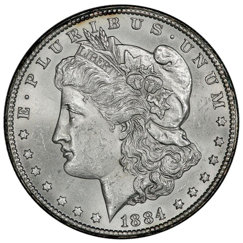 1884-CC Morgan Dollar - Choice Brilliant Uncirculated