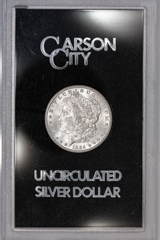 1884-CC Morgan Dollar - Carson City GSA - Brilliant Uncirculated w/ Box/CoA