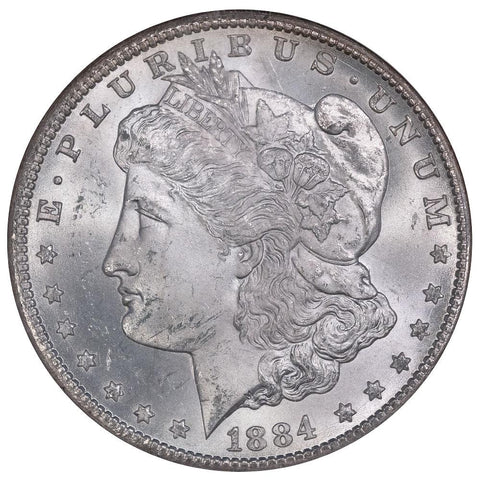 1884-CC Morgan Dollar - NGC MS 65 - Gem Uncirculated