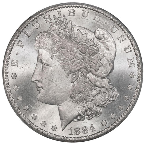1884-CC Morgan Dollar - PCGS MS 66 - Gem Brilliant Uncirculated+