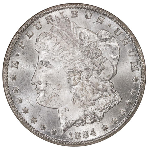 1884-CC Morgan Dollar - NGC MS 64 - Choice Brilliant Uncirculated