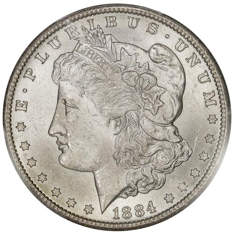 1884-CC Morgan Dollar - PCGS MS 63 - Choice Brilliant Uncirculated