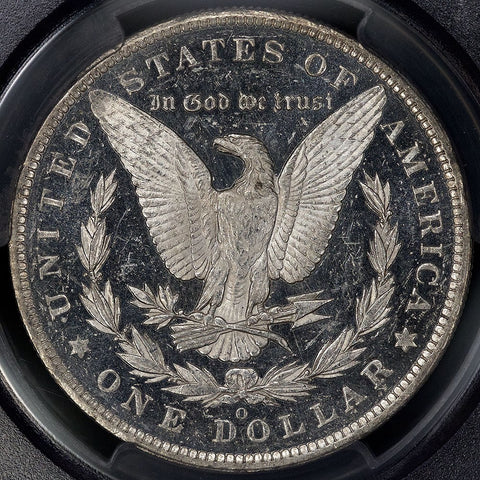 1884-O Morgan Dollar - PCGS MS 60 DMPL