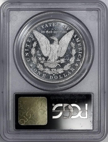 1884-O Morgan Dollar - PCGS MS 63 DMPL Black & White Cameo