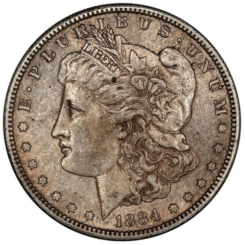 1884-S Morgan Dollar - Extremely Fine+