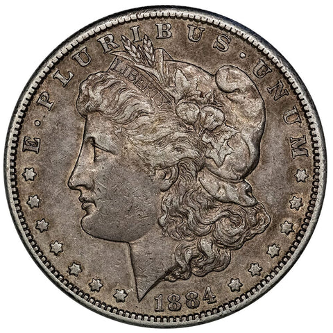 1884-S Morgan Dollar - Extremely Fine+