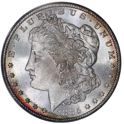 1885-CC Morgan Dollar - PCGS MS 64 - Choice Uncirculated+