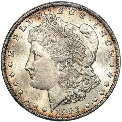 1885-O Morgan Dollar - ANACS MS 63 - Choice Uncirculated