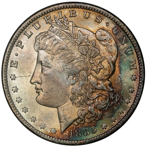 1885-O Morgan Dollar - Choice Toned Uncirculated