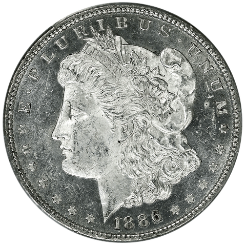 1886 Morgan Dollar - PCGS MS 62 PL