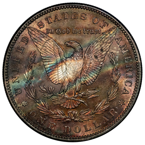 1887 Morgan Dollar - Choice Toned Uncirculated