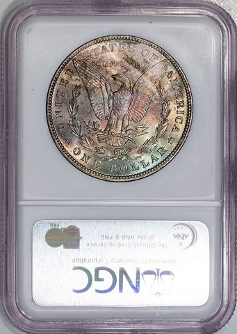 1887 Morgan Dollars - NGC MS 64 - Choice Toned Uncirculated