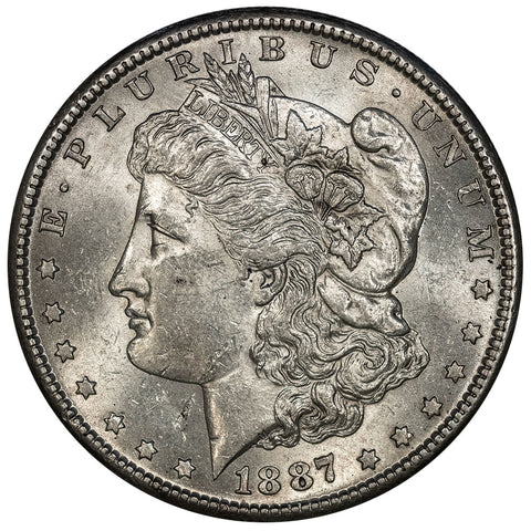 1887-S Morgan Dollar - About Uncirculated