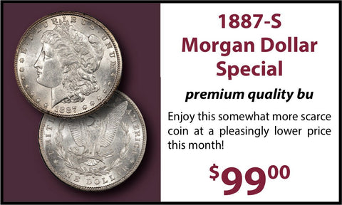 1887-S Morgan Dollar Special - Premium Quality BU