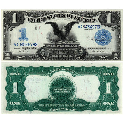 1899 Black Eagle $1 Silver Certificate Fr.226a - Choice Crisp Uncirculated