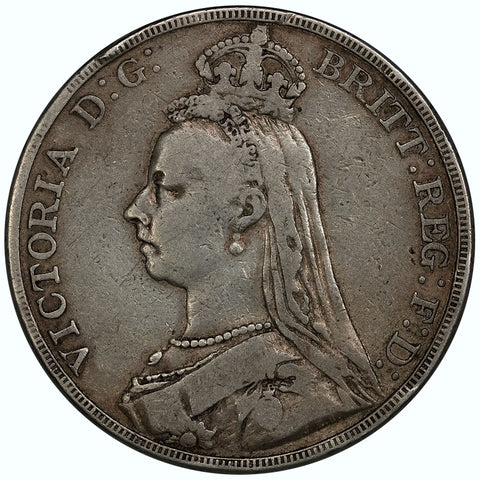 1889 Great Britain Silver Crown KM.765 - Fine