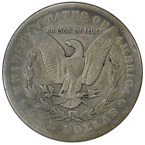 1889-CC Morgan Dollar - Good+ - Mintage of 350,000