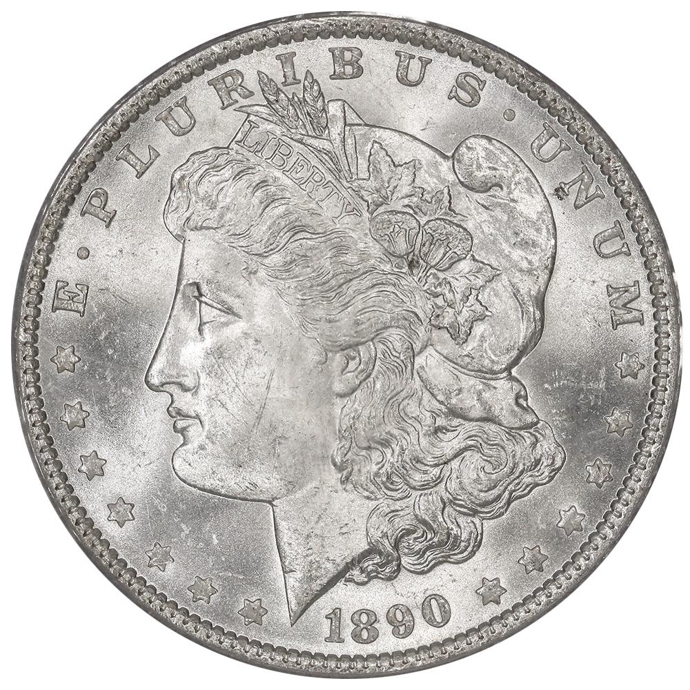Morgan Silver Dollar Uncirculated 1890