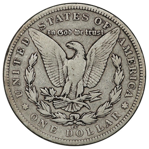 1890-CC Morgan Dollar - Very Good - Carson City
