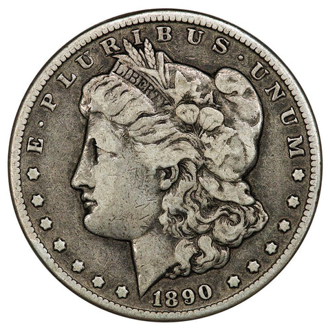 1890-CC Morgan Dollar - Fine+ - Carson City