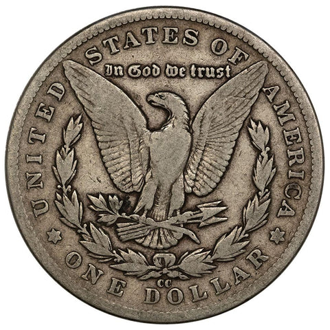 1890-CC Morgan Dollar - Carson City - Very Good