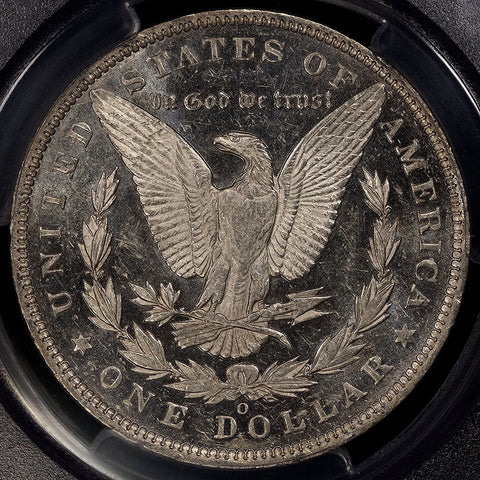 1890-O Morgan Dollar - PCGS MS 61 DMPL