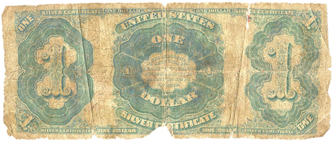 1891 $1 "Martha Washington" Silver Certificates Fr. 223 - Good