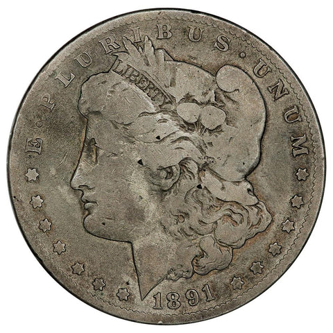 1891-CC Morgan Dollar - Good - Carson City