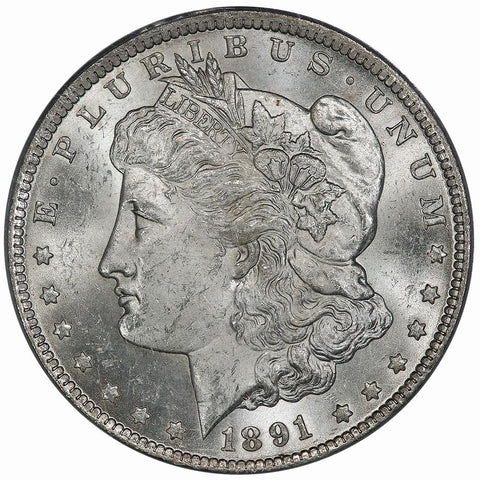 1891-CC Morgan Dollar - PCGS MS 62 - Carson City