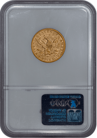 1891-CC $5 Liberty "Carson City" Gold - NGC XF 40 - Extremely Fine