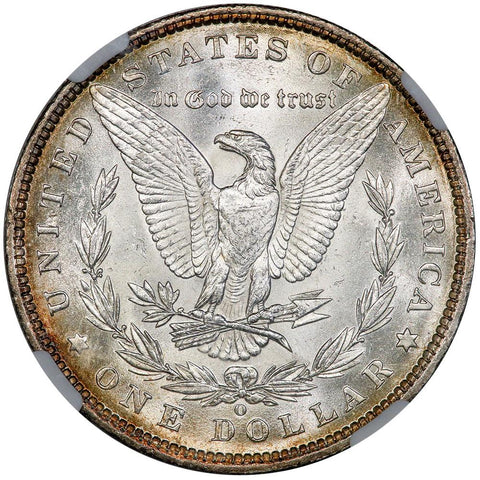 Pretty 1891-O Morgan Dollar - NGC MS 62 - Choice Toned Uncirculated