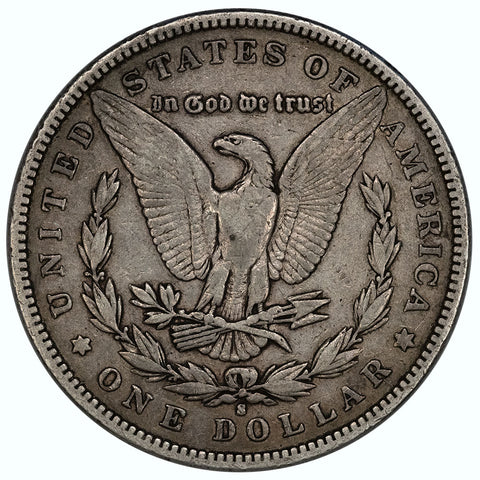 1892-S Morgan Dollar - Fine+ - Tougher Date