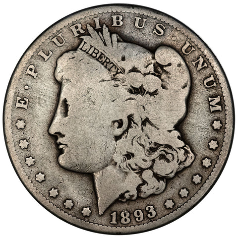 1893-O Morgan Dollar - Good - Tougher Date