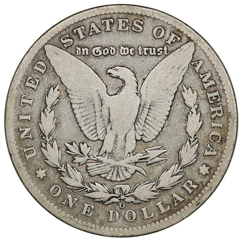1893-O Morgan Dollar - Good+ - Tougher Date