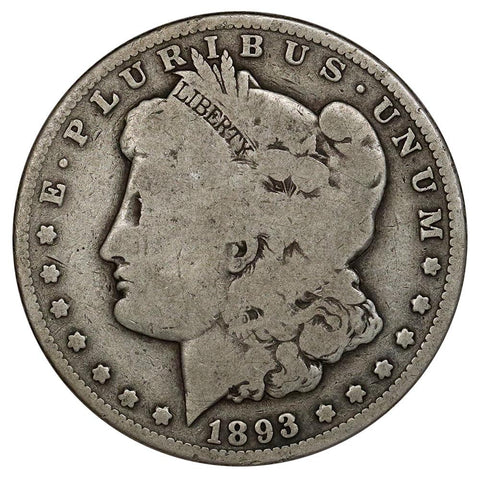 1893-O Morgan Dollar - Very Good - Tougher Date