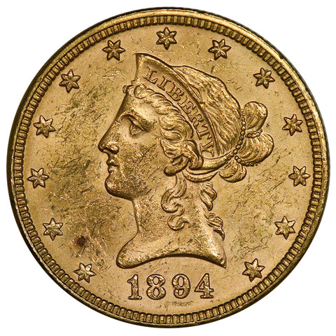 1894 $10 Liberty Gold Eagle - Uncirculated