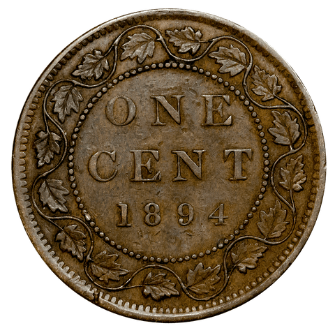 1894 Canada Large Cent KM.7 - Extremely Fine