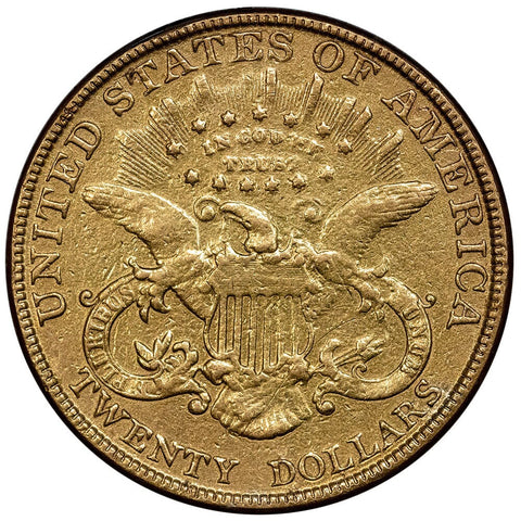1895 $20 Liberty Double Eagle Gold Coin - Fine Details (Ex-Jewelry)