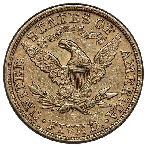 1895 $5 Liberty Head Gold - Extremely Fine