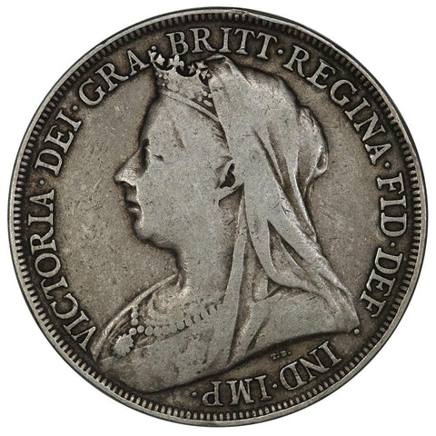 1895 LIX Great Britain Silver Crown KM.783 - Fine