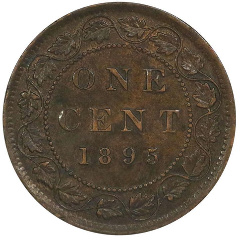 1895 Canada Large Cent - Choice AU