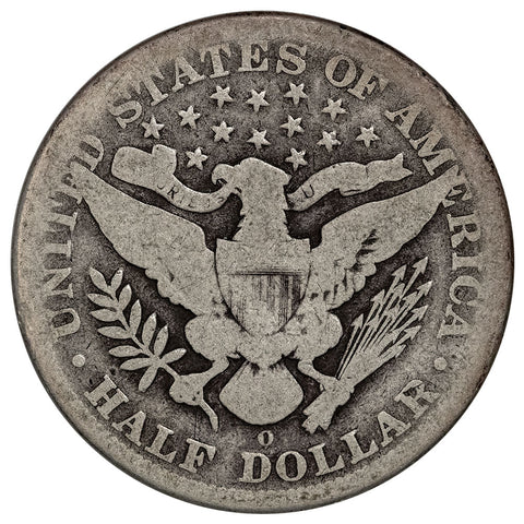 1895-O Barber Half Dollar - Good