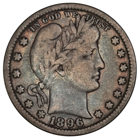 1896 Barber Quarter - Fine