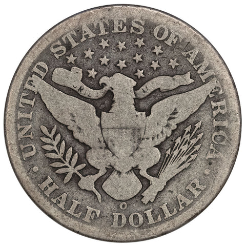 1896-O Barber Half Dollar - Good