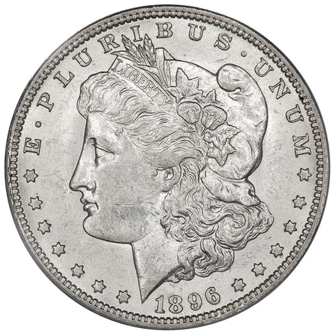 1896-O Morgan Dollar - PCGS AU 58 - Choice About Uncirculated