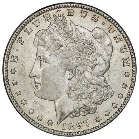 1897-O Morgan Dollar - About Uncirculated+