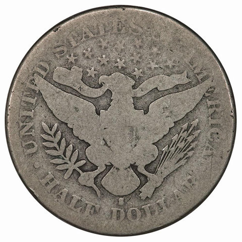 1897-S Barber Half Dollar - About Good