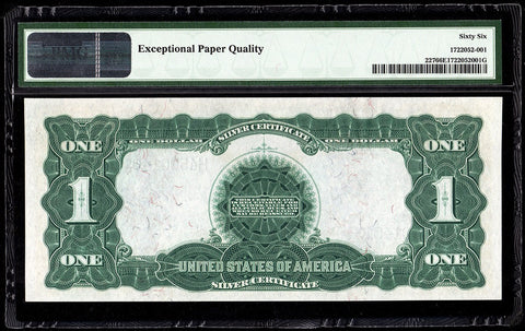 1899 $1 "Black Eagle" Silver Certificate Fr. 227 - PMG Gem Uncirculated 66