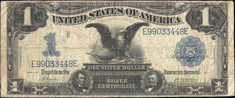 1899 Black Eagle $1 Silver Certificate Fr.230 - Very Good/Fine